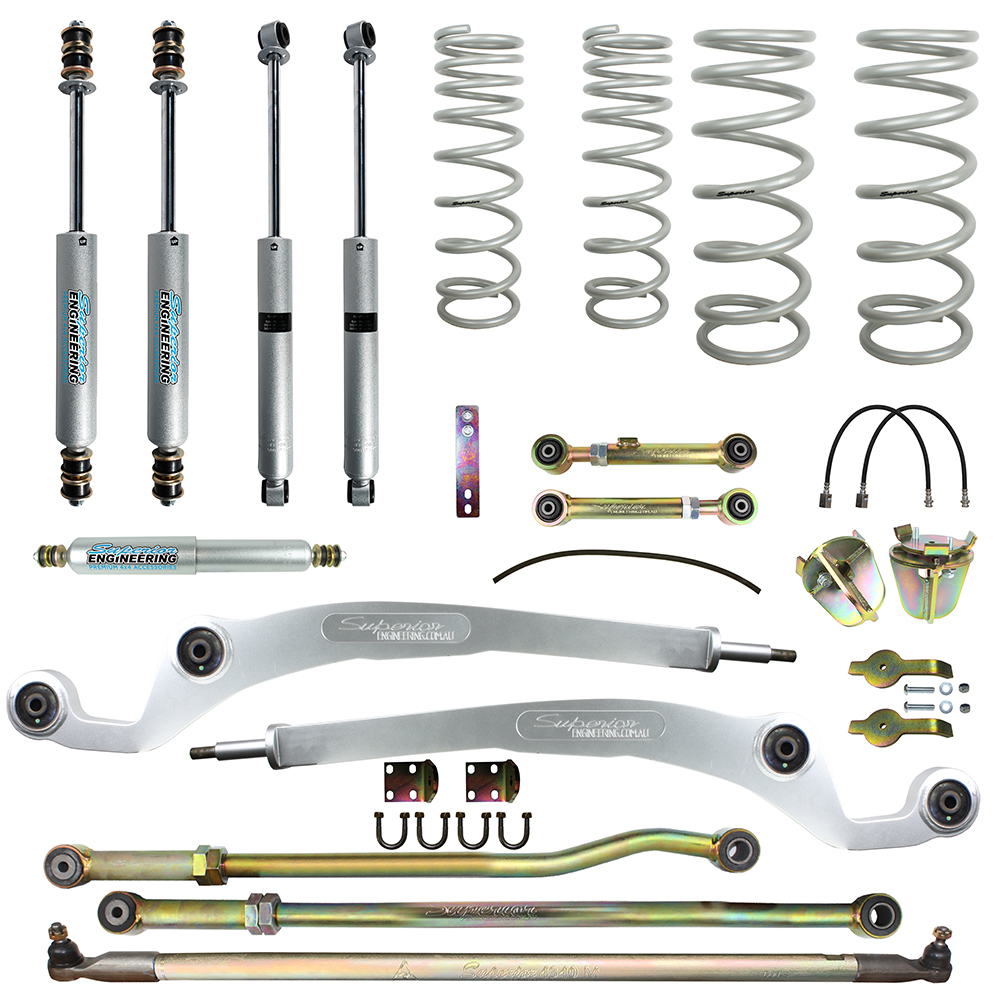 Superior Engineering 3 Inch (75mm) Lift Kit Suitable For Nissan Patrol GQ - SUP-GQ-KIT-3INCH